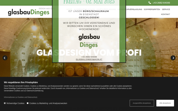 www.glasbau-dinges.at