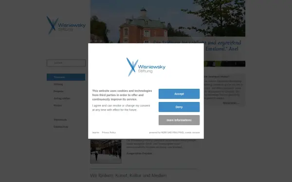www.wisniewsky-stiftung.de