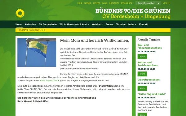 gruene-bordesholm.de