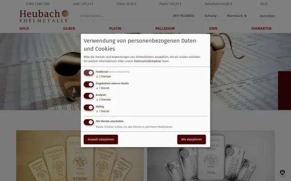 www.heubach-edelmetalle.de