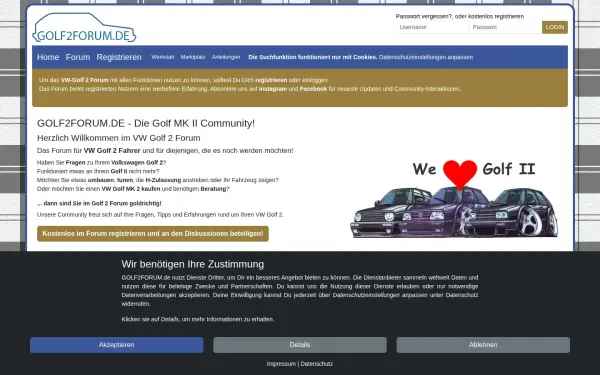 www.golf2forum.de