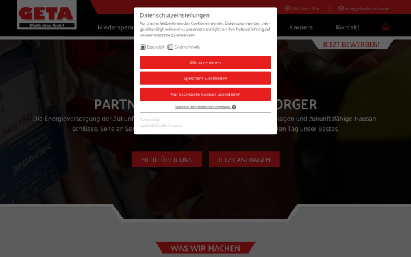 www.geta-elektrobau.de