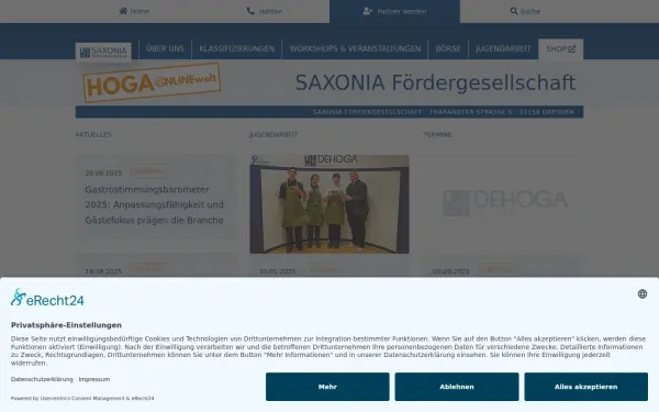 saxonia.dehoga-sachsen.de