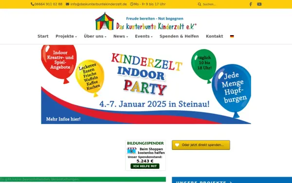 daskunterbuntekinderzelt.de