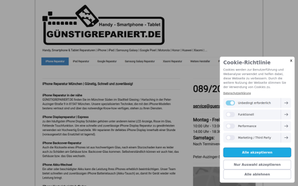 www.guenstigrepariert.de