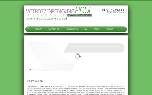 matratzenreinigung-paul.de