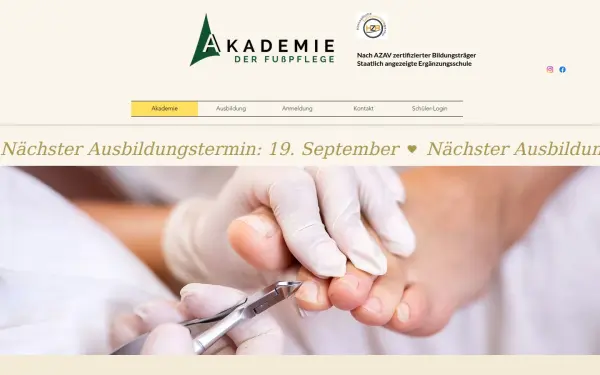 www.akademie-der-fusspflege.de