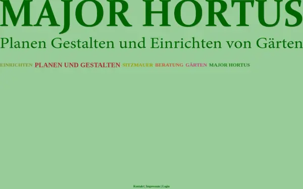 majorhortus.de