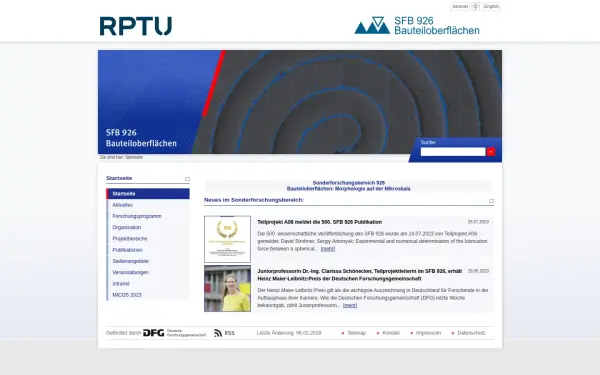 sfb926.de