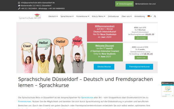 www.sprachschule-aktiv-duesseldorf.de