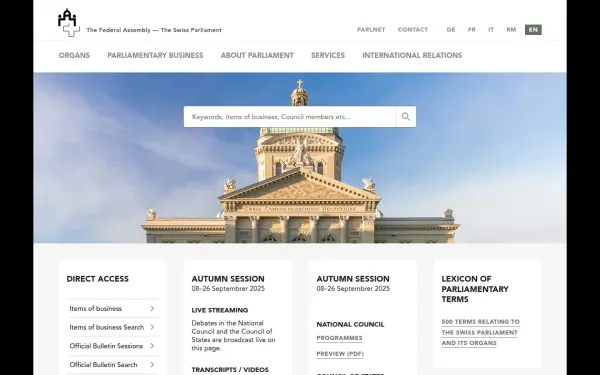 www.parlament.ch