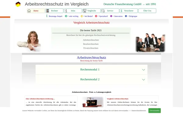www.arbeitsrechtsschutz-vergleich.de