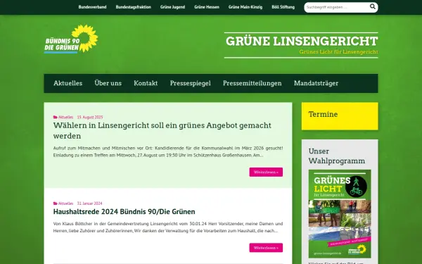 gruene-linsengericht.de