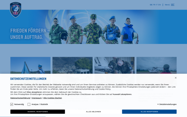 www.peacekeeping.ch