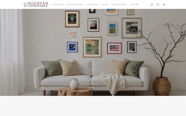 lindemann-bilderrahmen.de