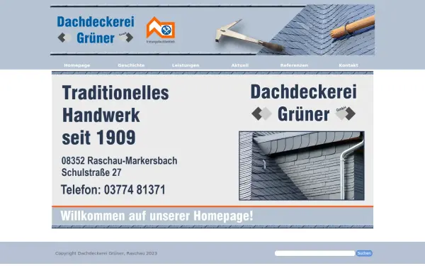 dachdeckerei-gruener.de