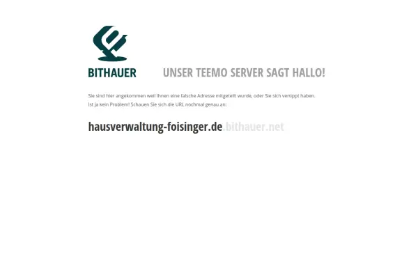 hausverwaltung-foisinger.de