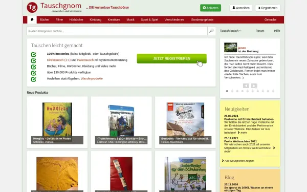 www.tauschgnom.de