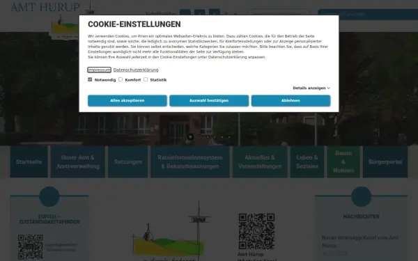 www.amt-huerup.de