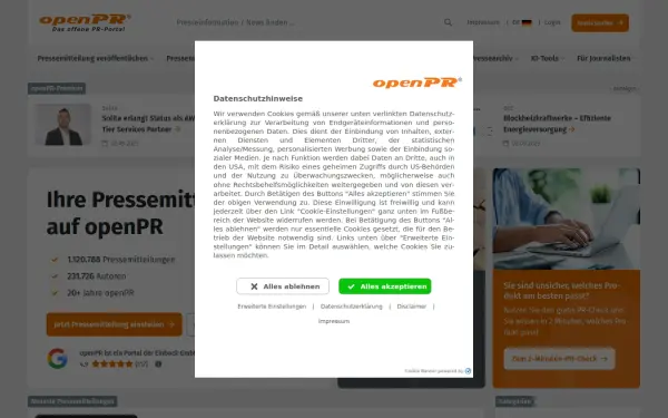 www.openpr.de