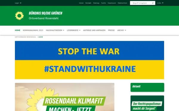 www.gruene-rosendahl.de
