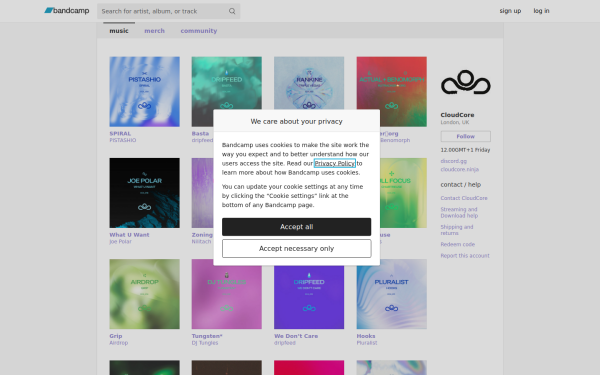 cloudcore.bandcamp.com