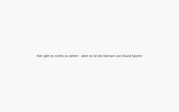 david-sporer.de