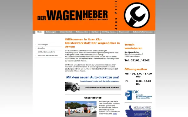 www.derwagenheber.de