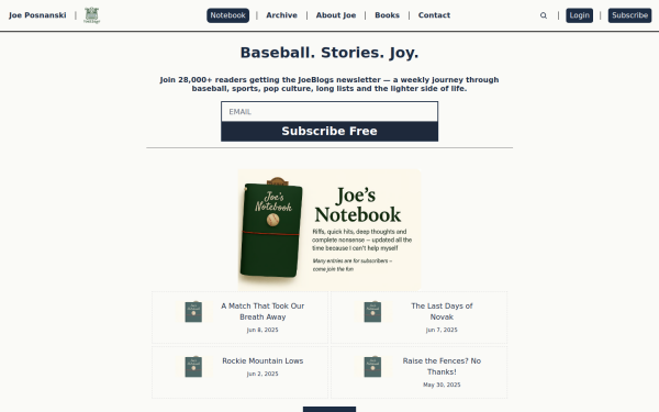 www.joeposnanski.com