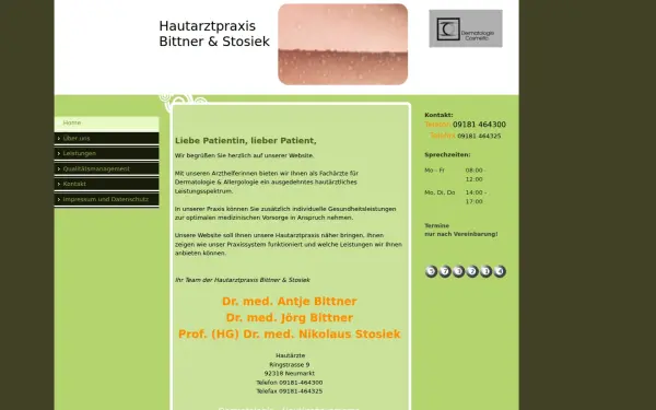 hautarztpraxis-neumarkt.de