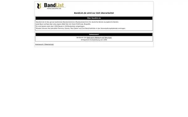 www.bandlist.de