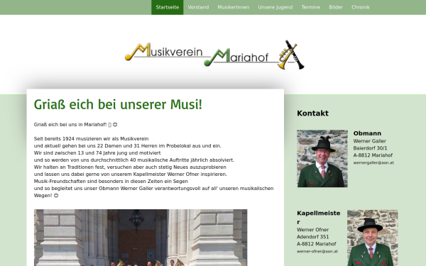 www.musikverein-mariahof.at