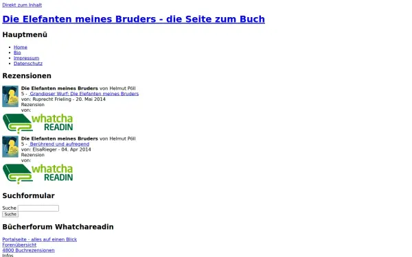 dieelefantenmeinesbruders.de