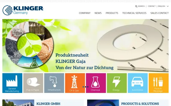 www.klinger.de