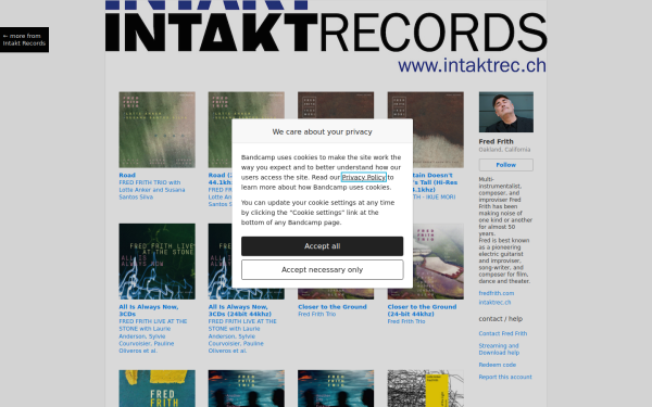 fred-frith.bandcamp.com