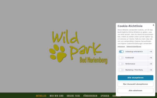 wildparkbadmarienberg.jimdofree.com