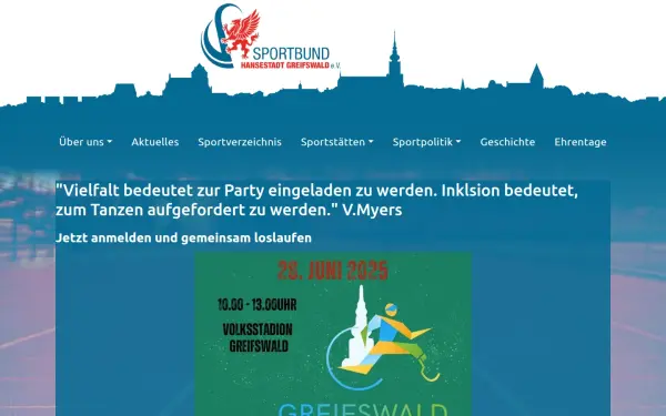 www.greifswald-sportbund.de