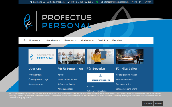 www.profectus-personal.de