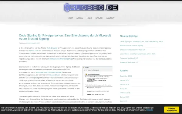 www.gruosso.de
