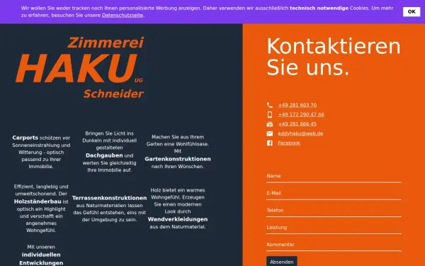 www.haku-zimmerei.de