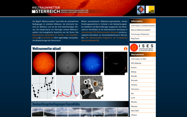 weltraumwetter.at
