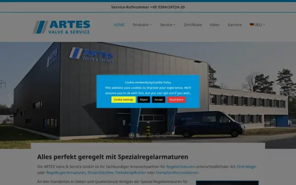 artes-valve.com