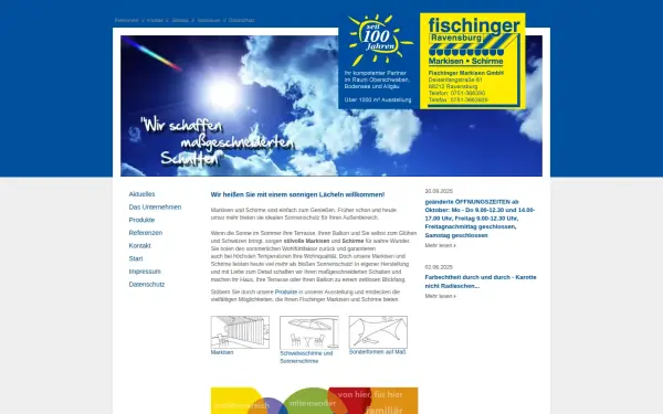 www.fischinger-markisen.de