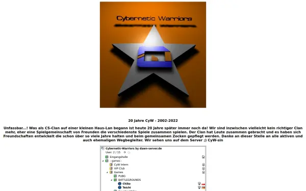 cybernetic-warriors.de
