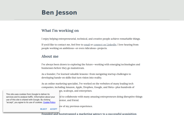 www.ben-jesson.co.uk
