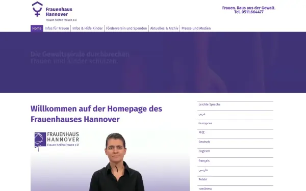 frauenhaus-hannover.org