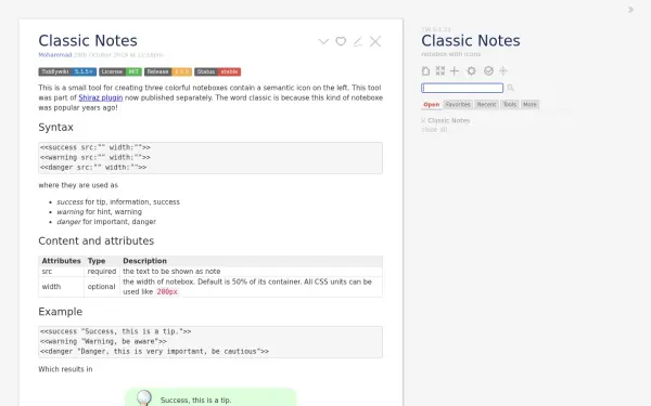 classic-notes.tiddlyspot.com