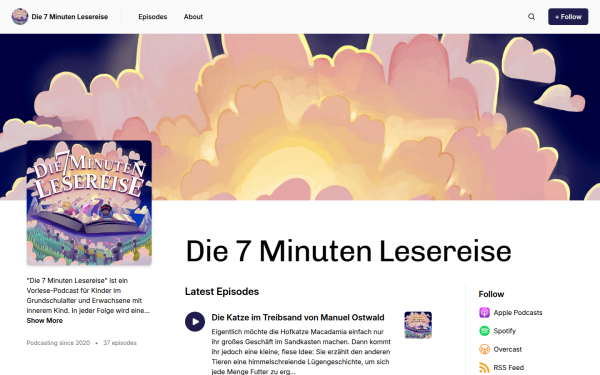 7minutenlesereise.buzzsprout.com