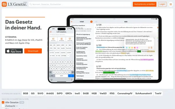 lxgesetze.de
