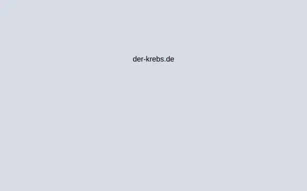 der-krebs.de